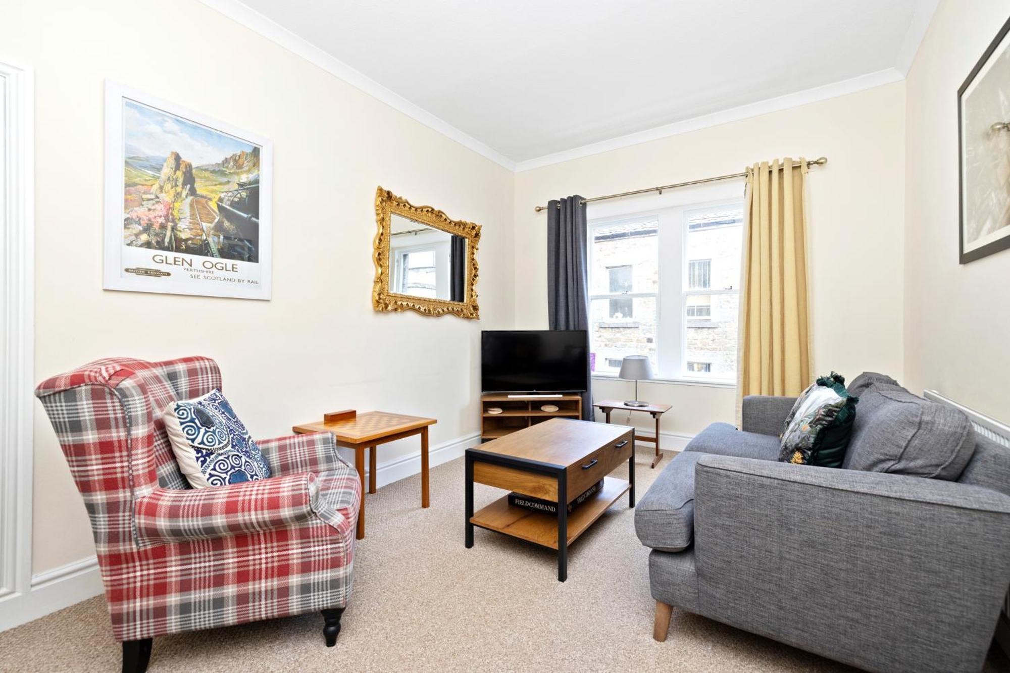 Апартаменты Joivy Modern Flat On Rose Street Эдинбург Экстерьер фото